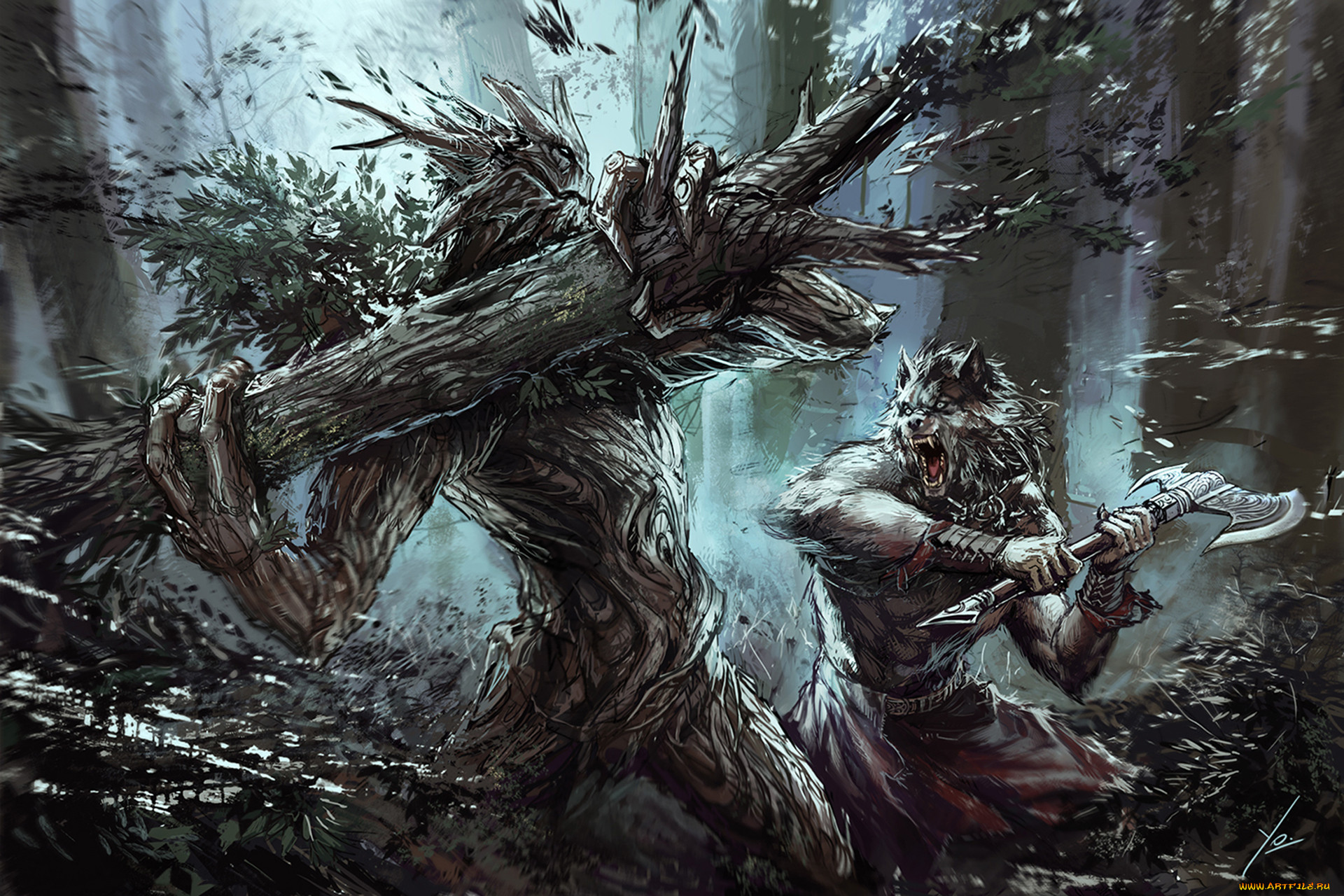 , , werewolf, treant, , , , , , 